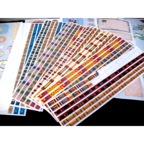 Lot of Stickers, Great Lengths, Summer, Autumn, Winter, Jewel, Spring, Titles. - Picture 3 of 9